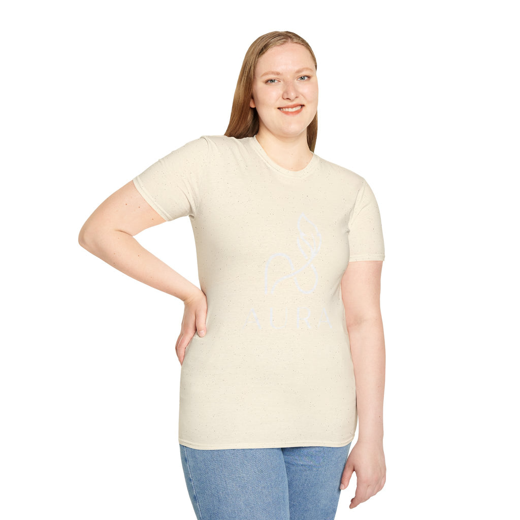 Aura Logo T-Shirt — Minimalist Wellness Tee