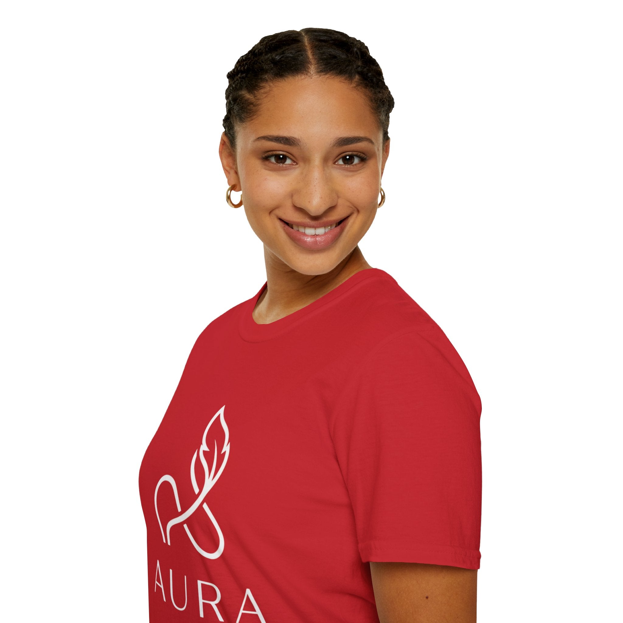 Aura Logo T-Shirt — Minimalist Wellness Tee