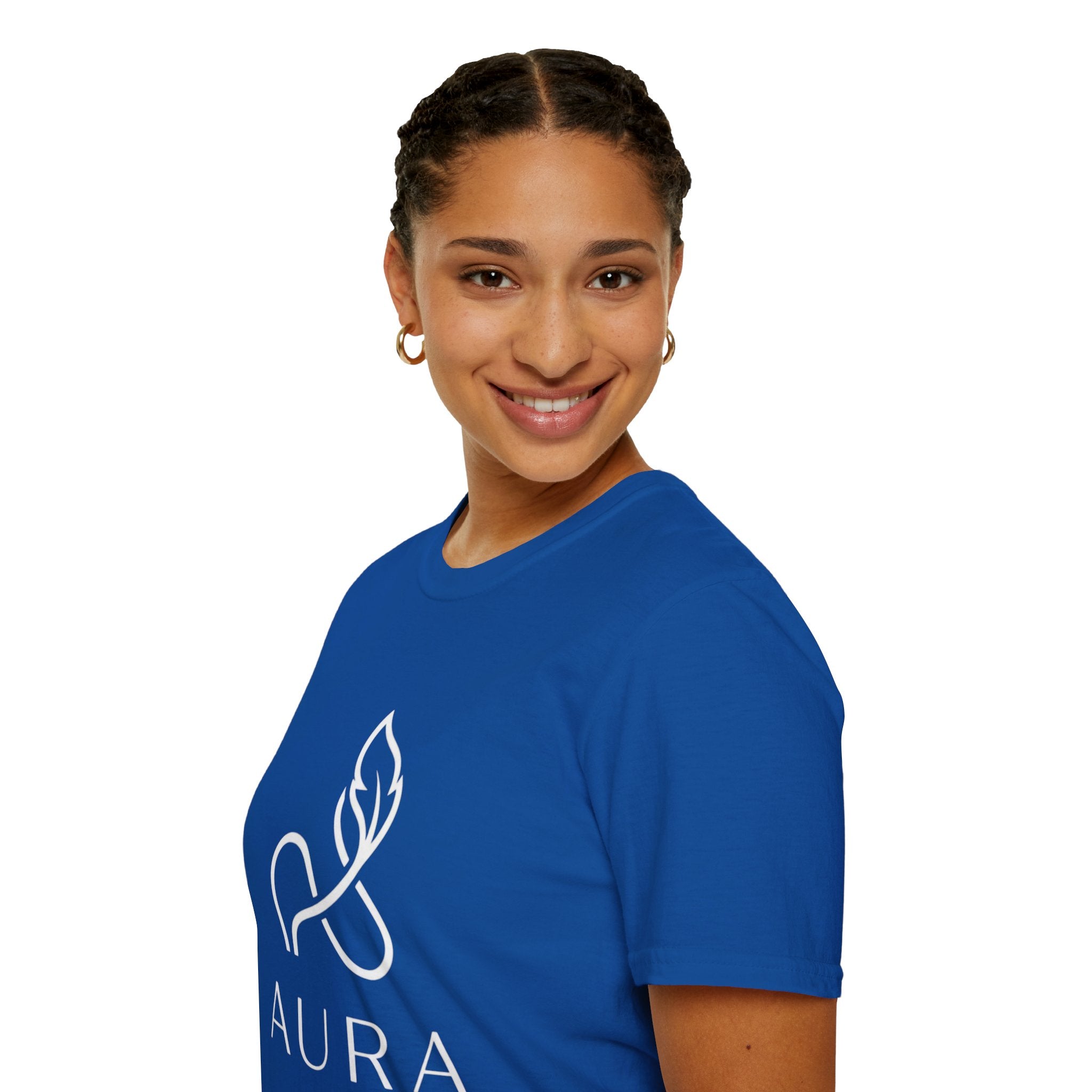 Aura Logo T-Shirt — Minimalist Wellness Tee