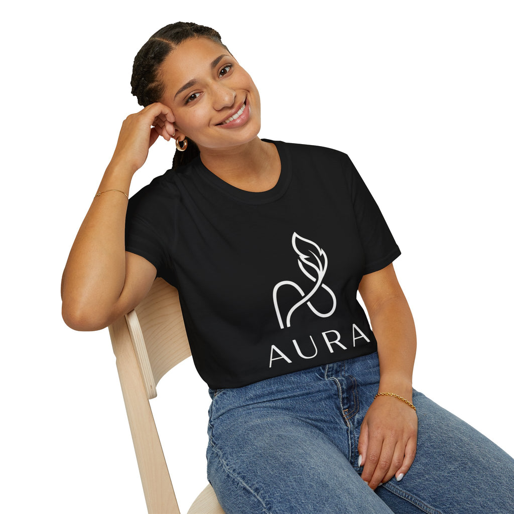 Aura Logo T-Shirt — Minimalist Wellness Tee