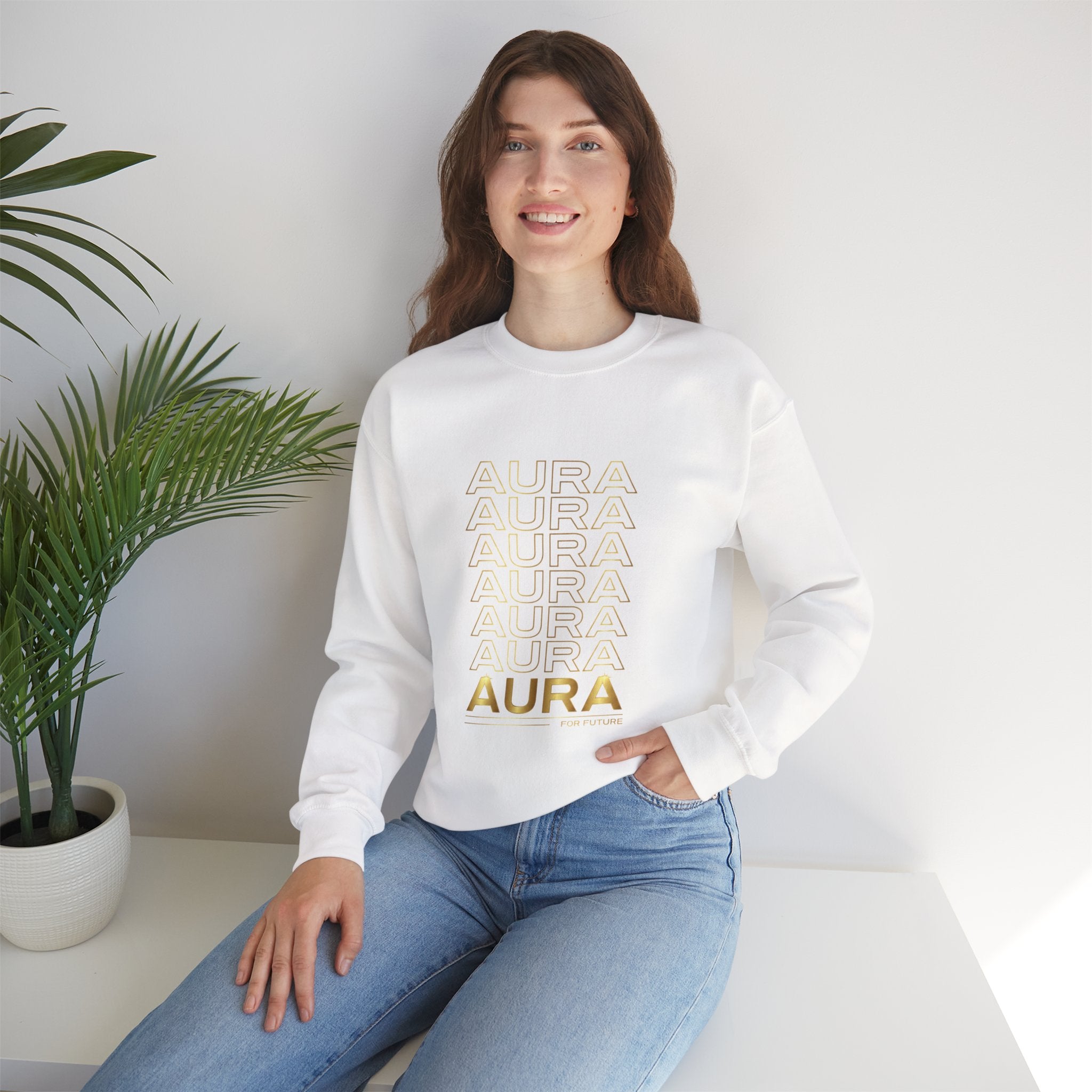 Aura Gold sweatshirt