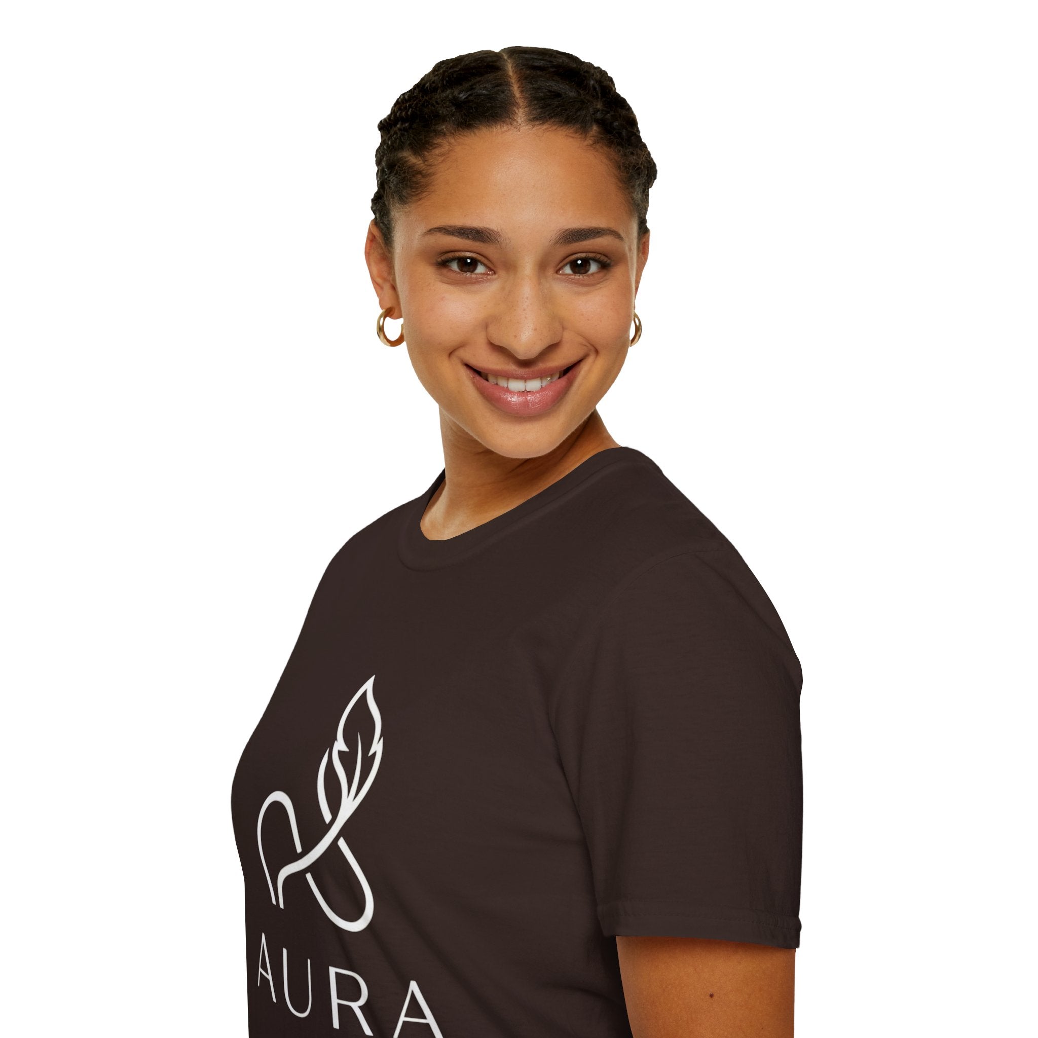 Aura Logo T-Shirt — Minimalist Wellness Tee