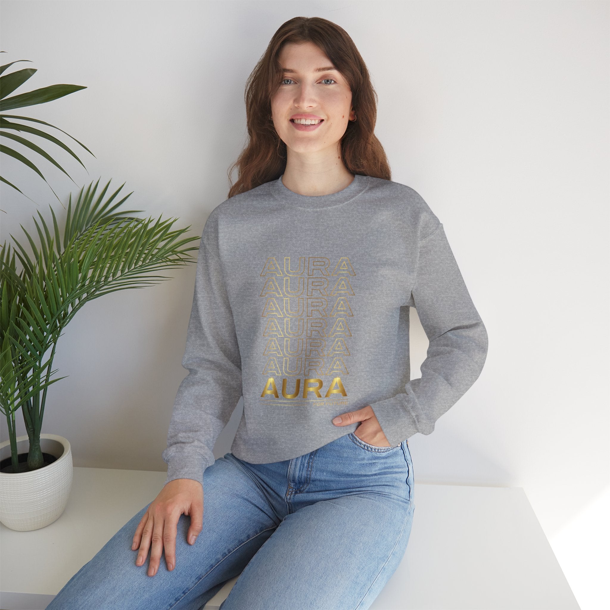Aura Gold sweatshirt