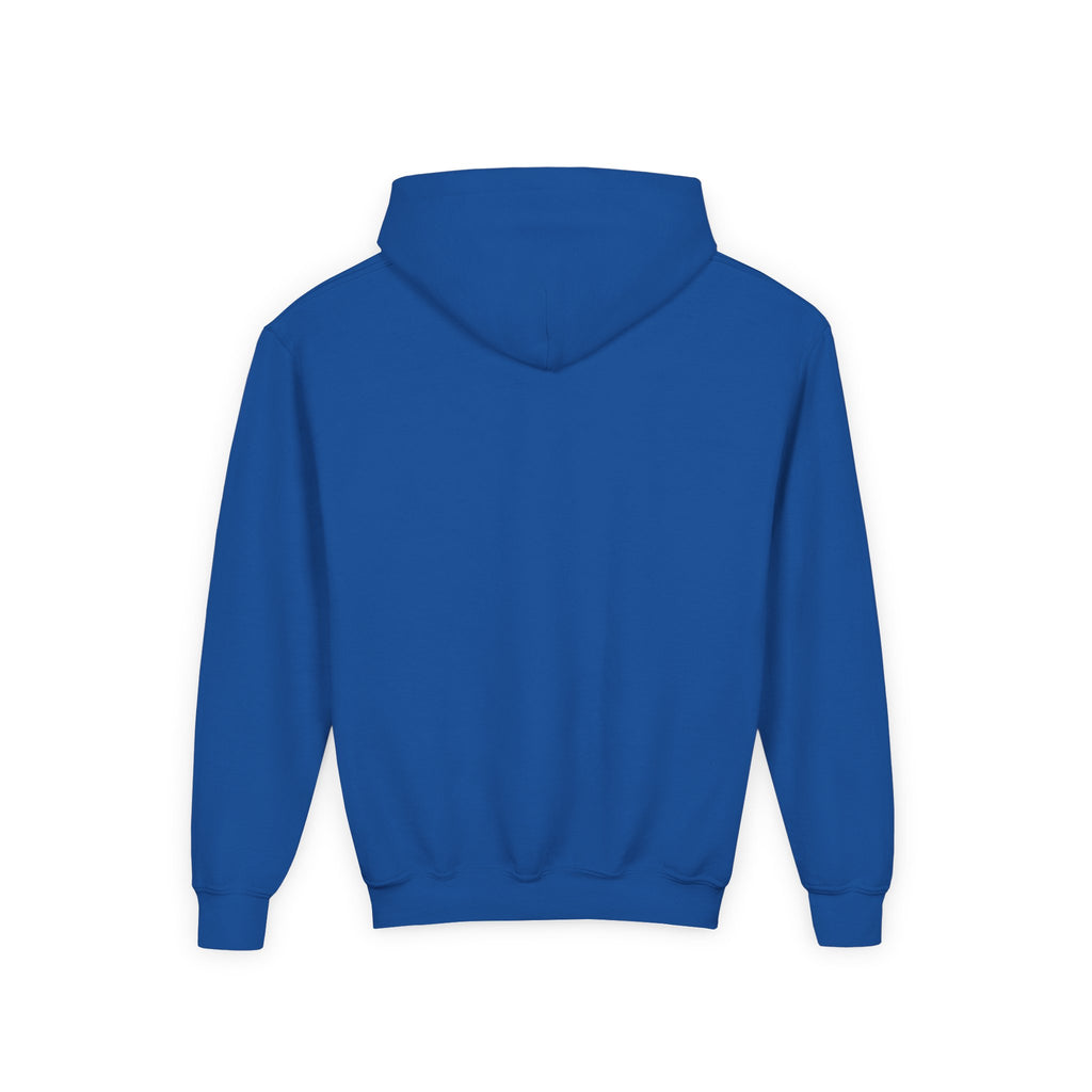 Youth Hoodie — Raptor Dino Design