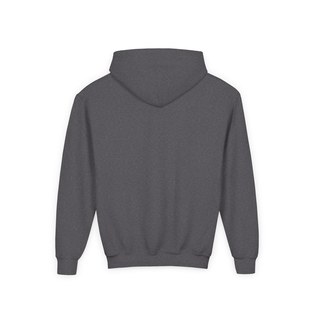 Youth Hoodie — Raptor Dino Design