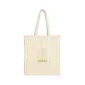 Aura Canvas Tote Bag — Minimalist Natural Cotton Shopper