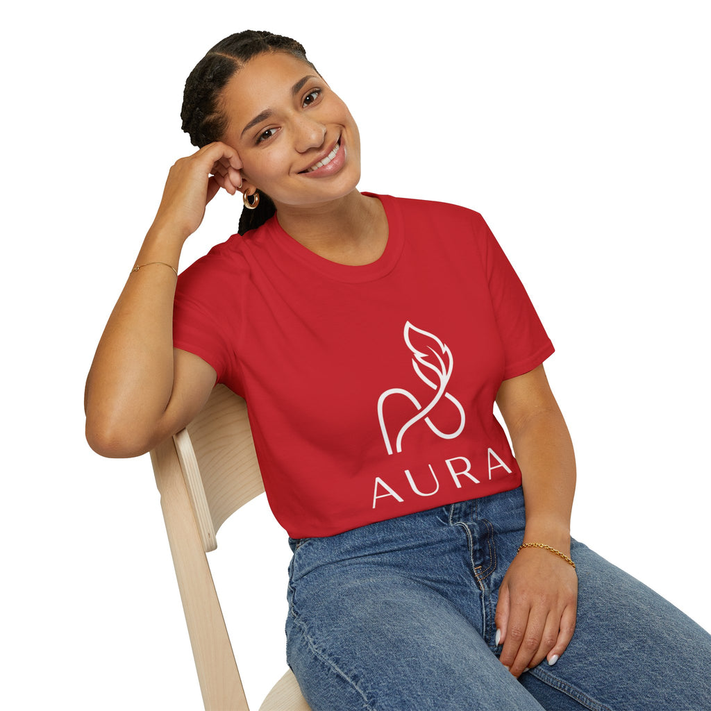 Aura Logo T-Shirt — Minimalist Wellness Tee