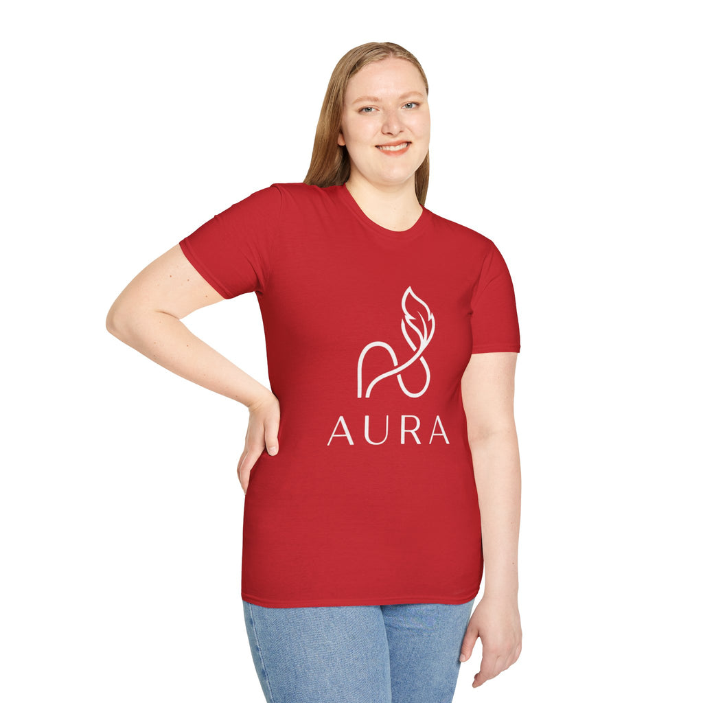 Aura Logo T-Shirt — Minimalist Wellness Tee