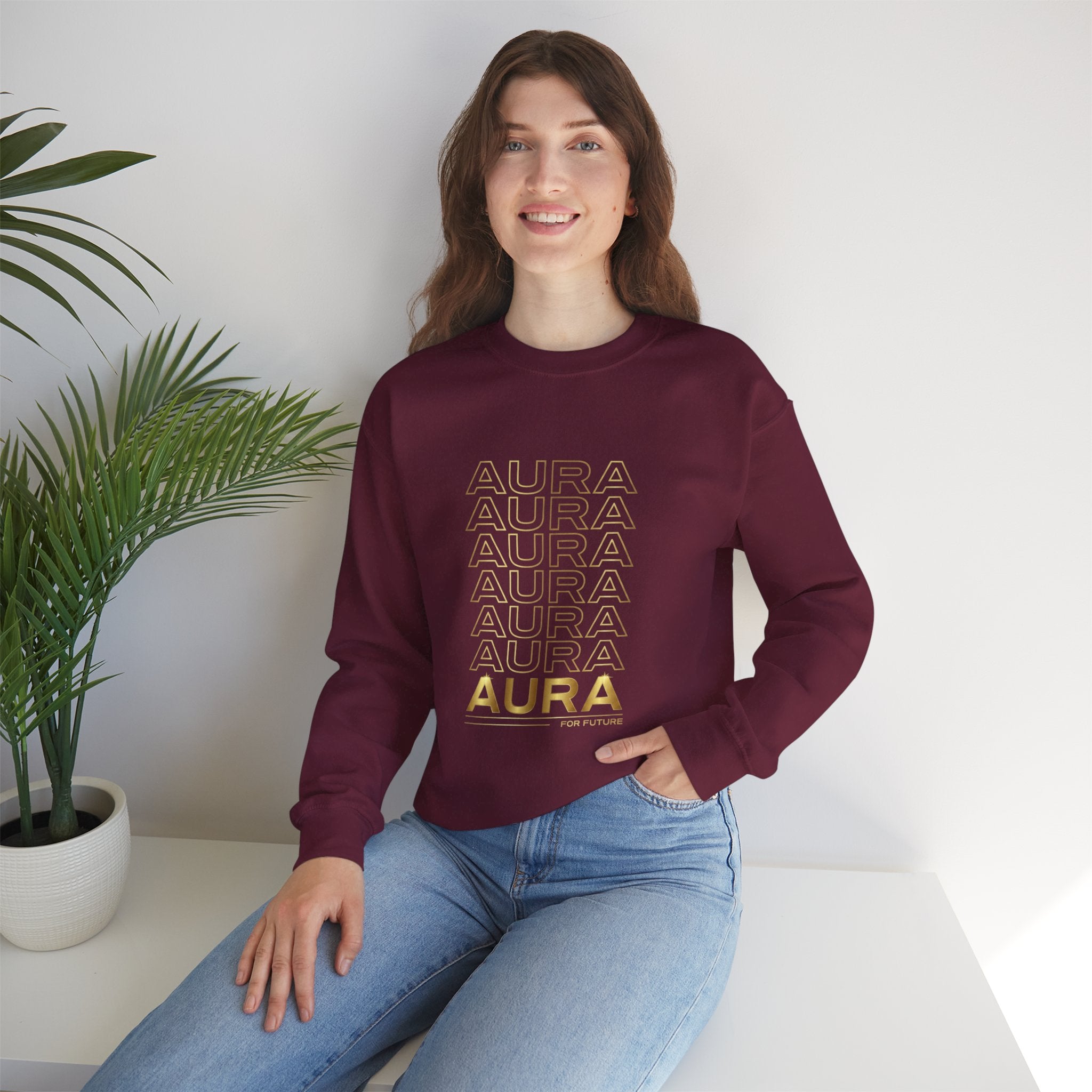 Aura Gold sweatshirt