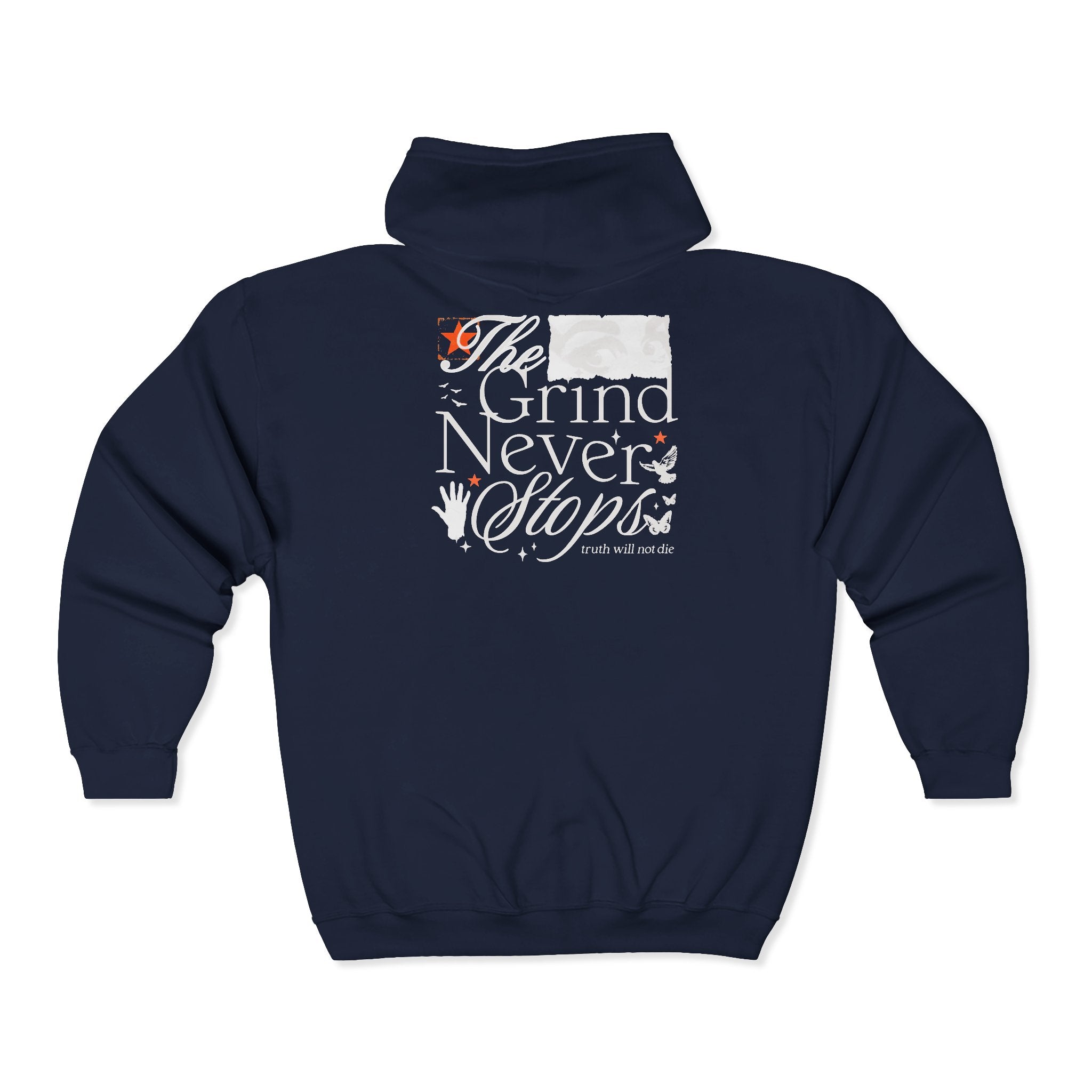 The Grind Never Stops Full-Zip Hoodie