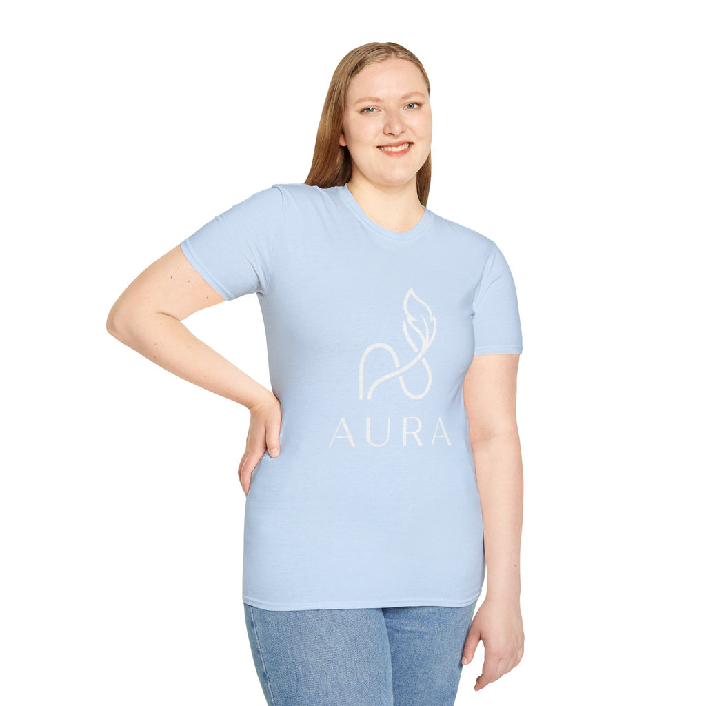 Aura Logo T-Shirt — Minimalist Wellness Tee
