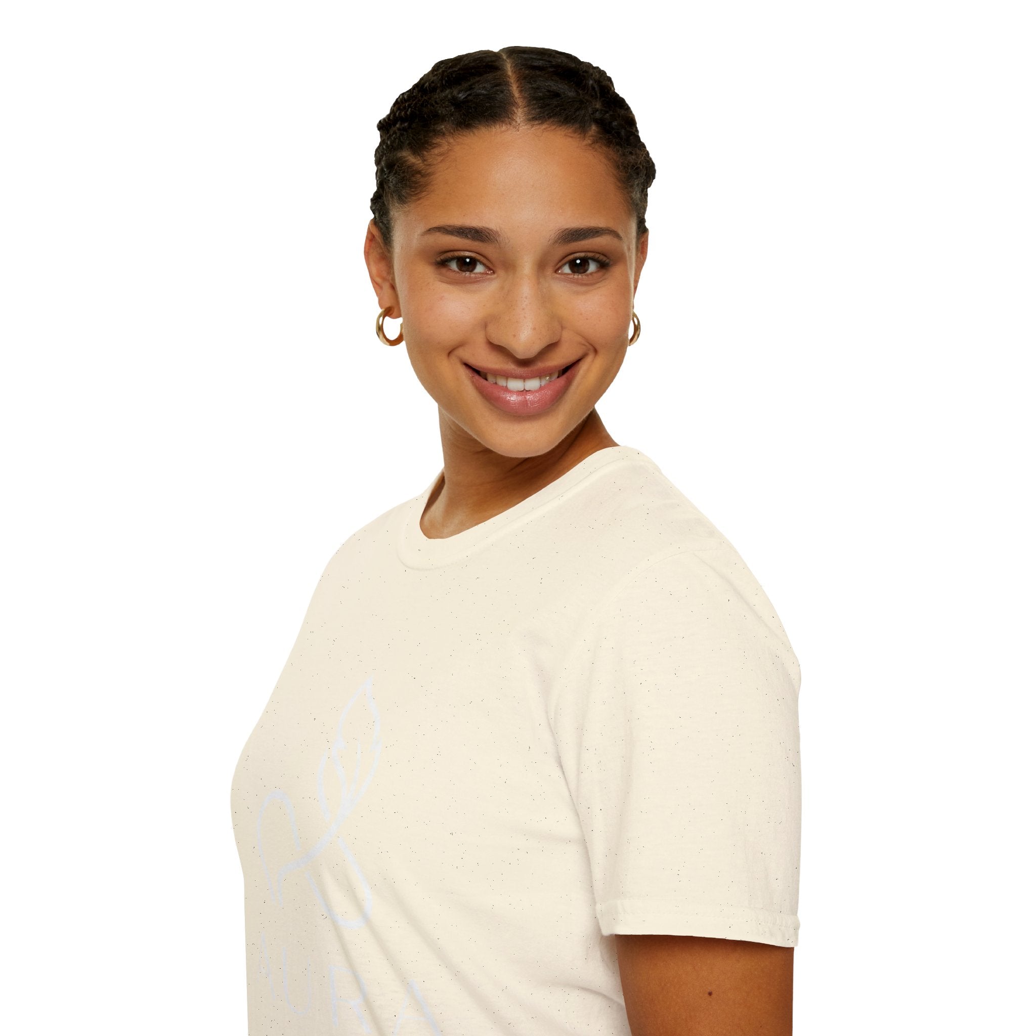 Aura Logo T-Shirt — Minimalist Wellness Tee