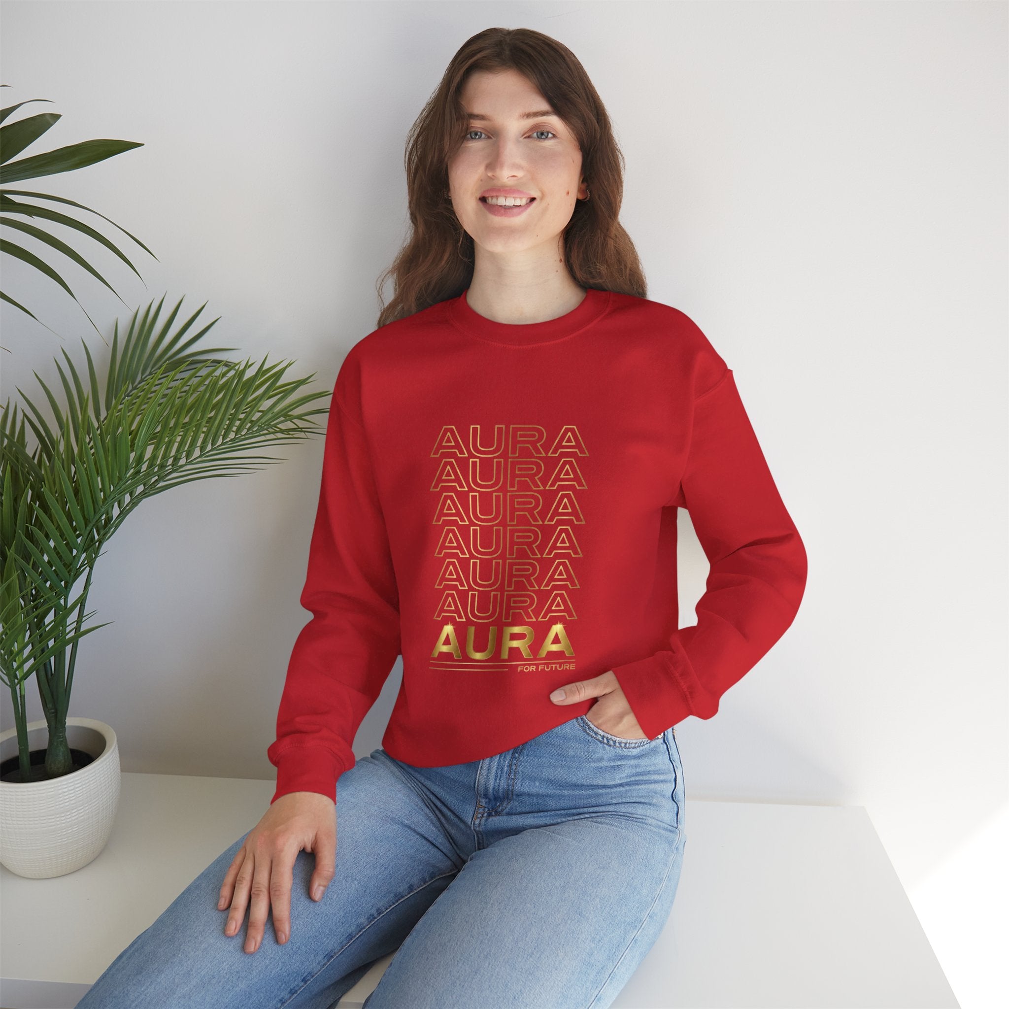Aura Gold sweatshirt