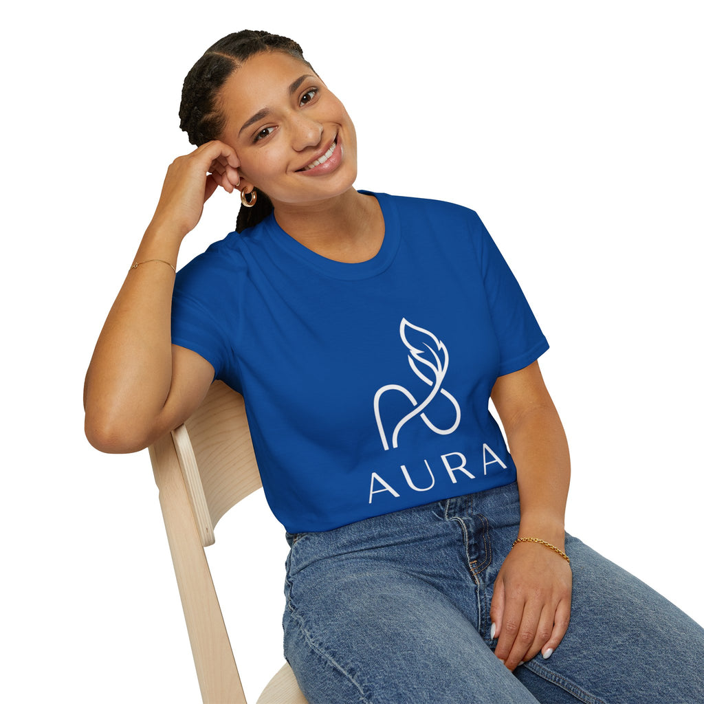 Aura Logo T-Shirt — Minimalist Wellness Tee
