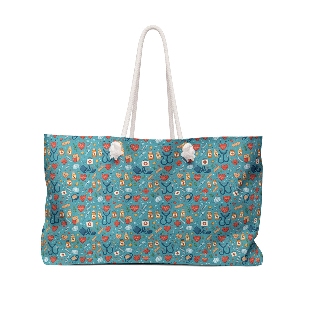 Cartoon Nurse  Tool  Weekender Bag