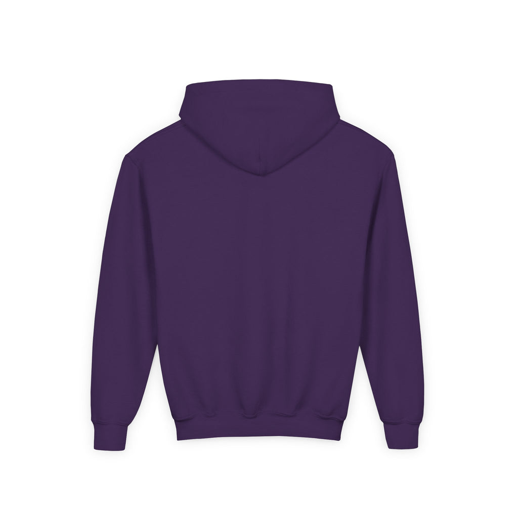 Youth Hoodie — Raptor Dino Design