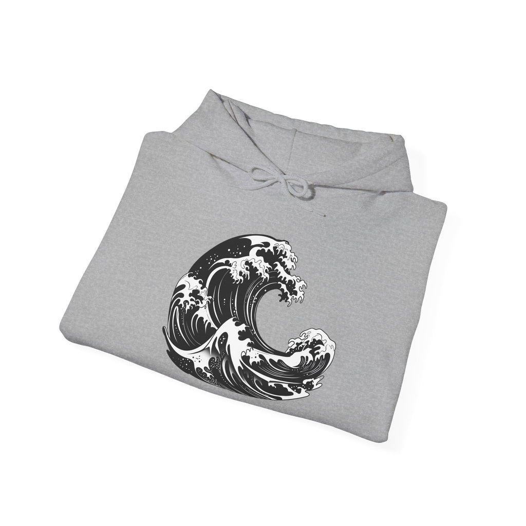 Ocean wave hoodie