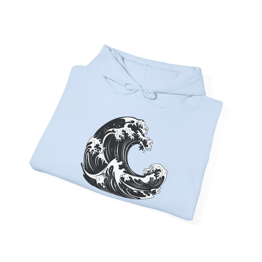 Ocean wave hoodie