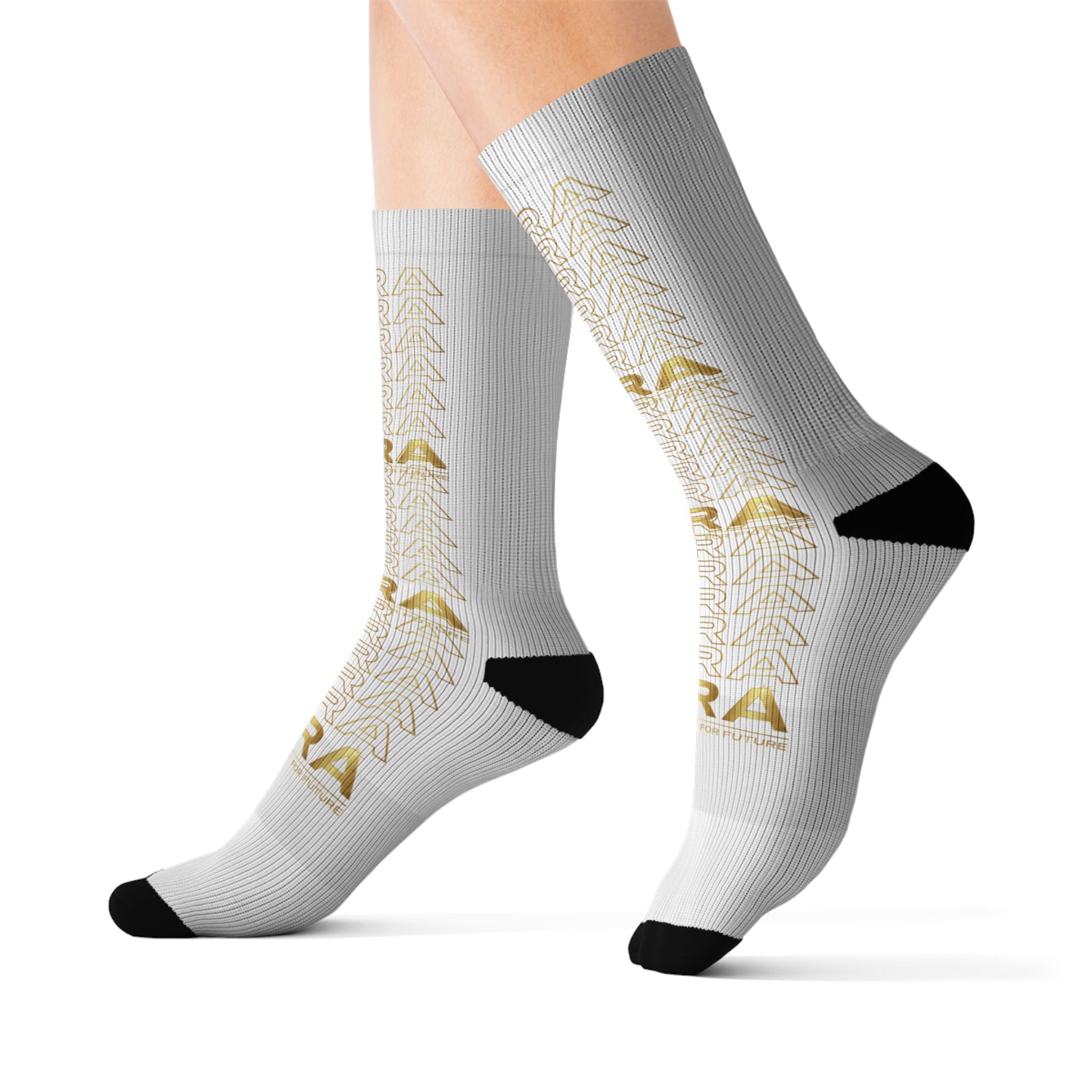 Aura pattern socks