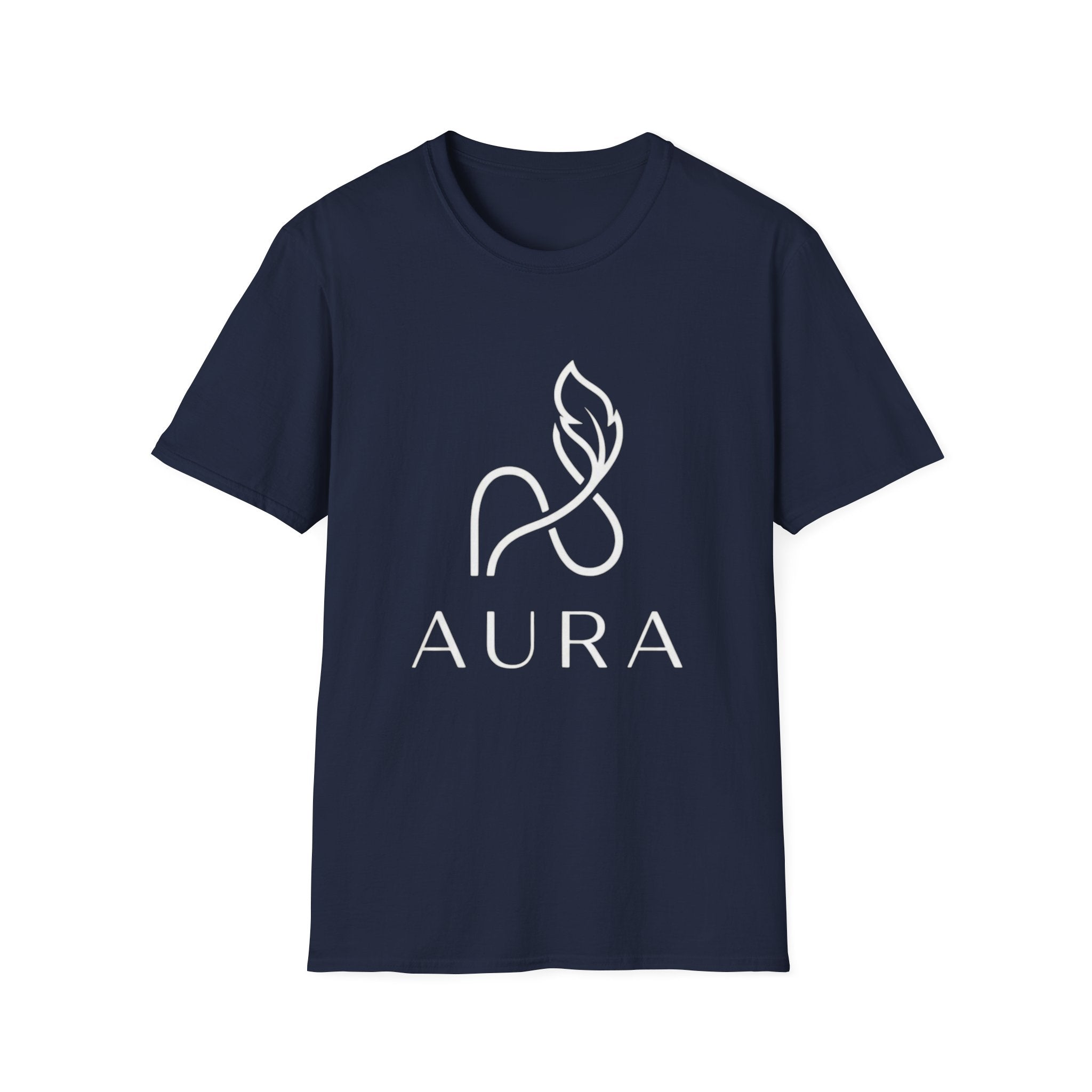 Aura Logo T-Shirt — Minimalist Wellness Tee