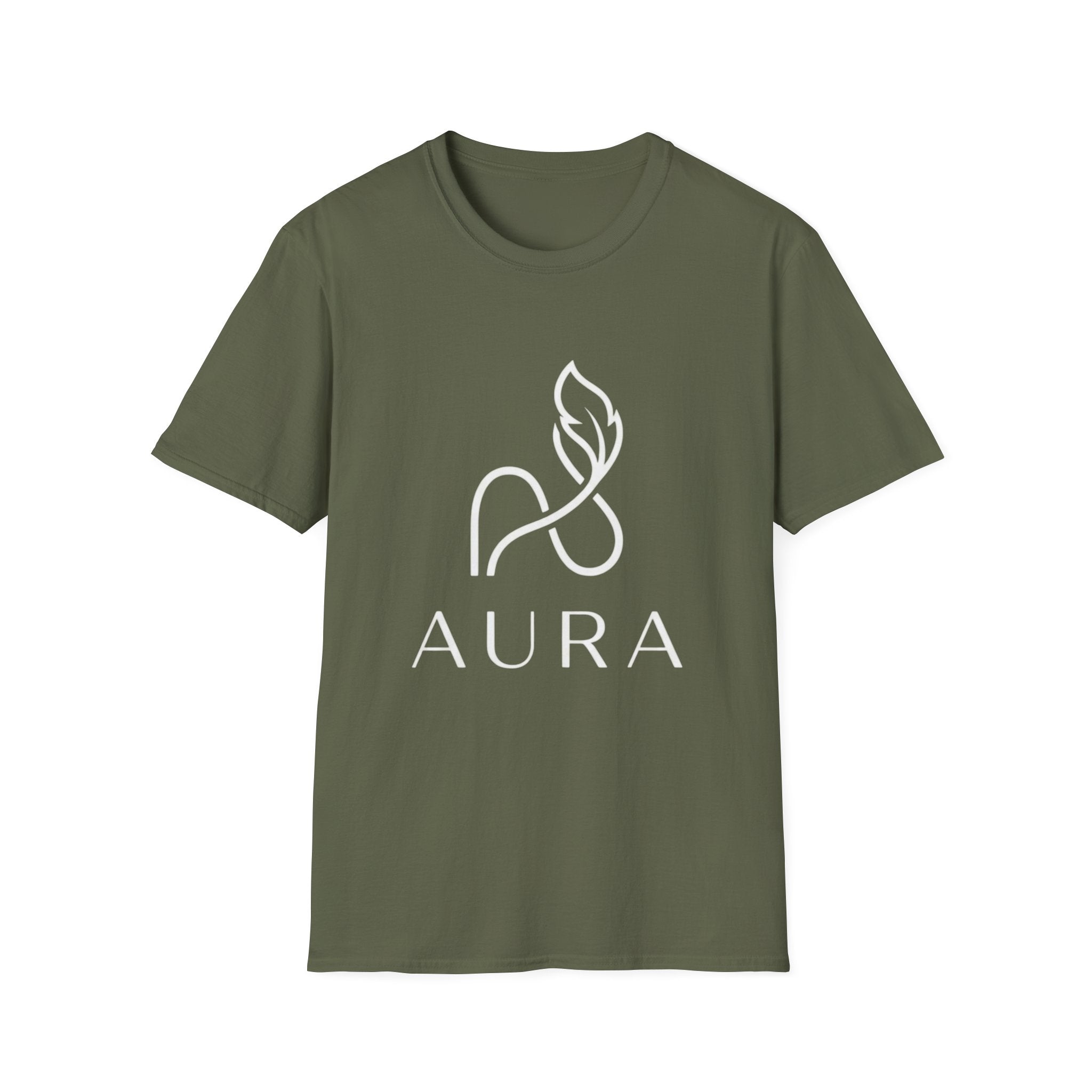 Aura Logo T-Shirt — Minimalist Wellness Tee