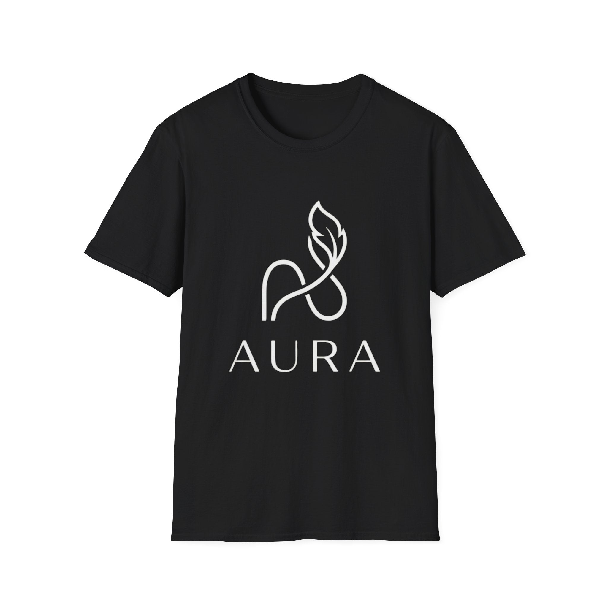 Aura Logo T-Shirt — Minimalist Wellness Tee