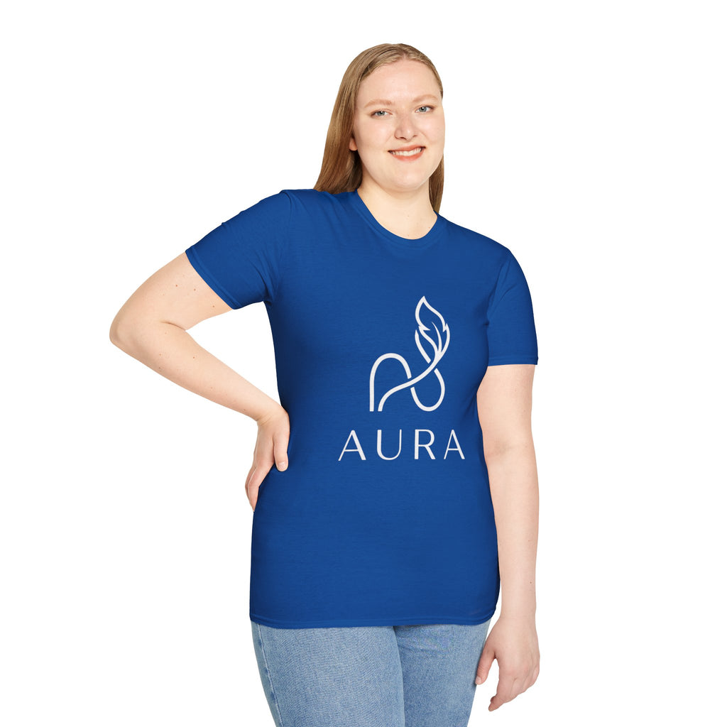 Aura Logo T-Shirt — Minimalist Wellness Tee